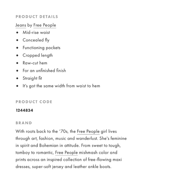 Free people jeans - Picture 8 of 8